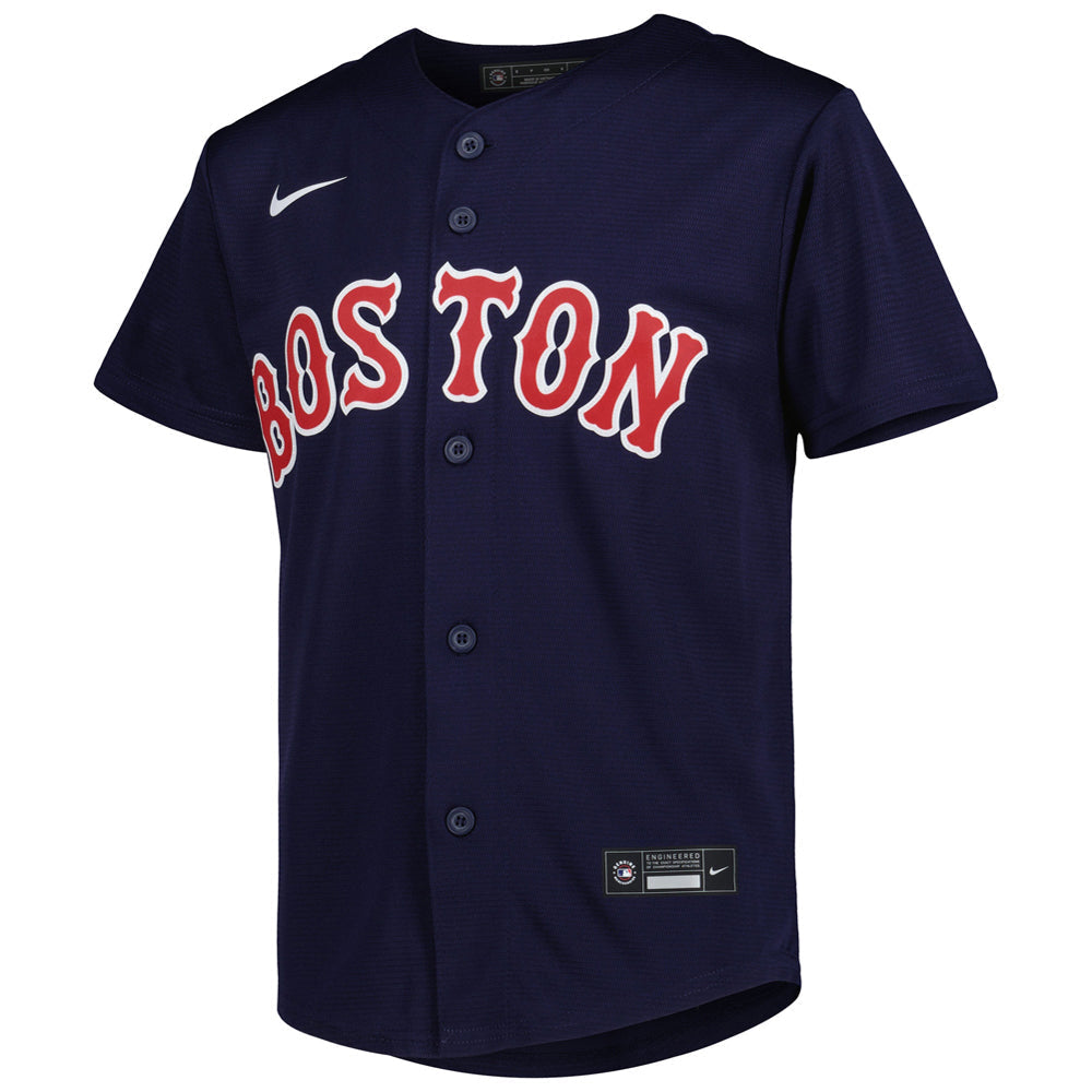 Youth Boston Red Sox David Ortiz Hall of Fame Player Jersey - Navy