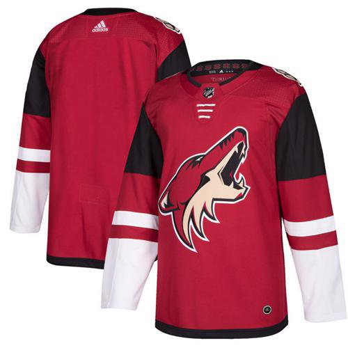Custom Men's Arizona Coyotes Any Name And Number Maroon Home Authentic Stitched Hockey Jersey