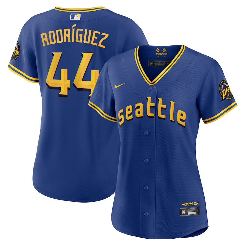 Women's Seattle Mariners Julio Rodriguez 2023 City Connect Replica Jersey - Royal
