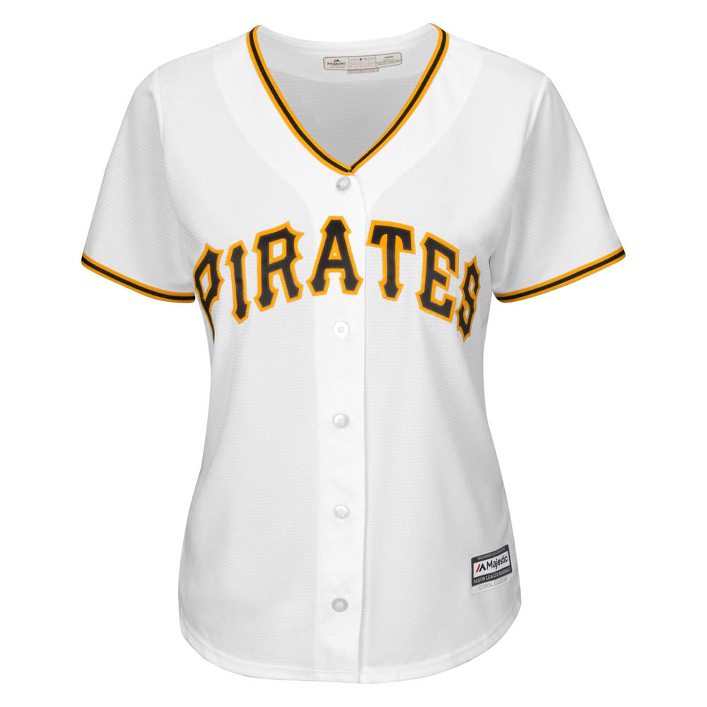 Women's Pittsburgh Pirates Andrew McCutchen Cool Base Replica Home Jersey - White